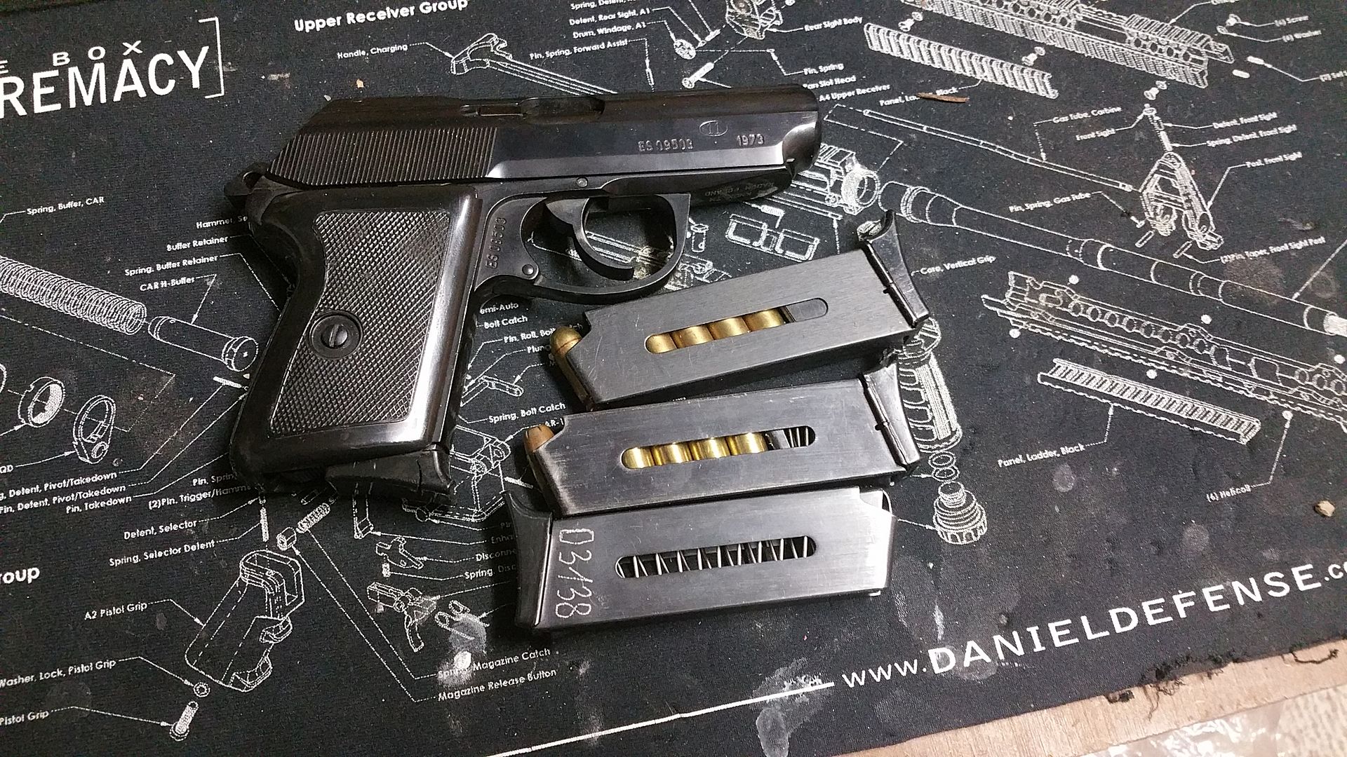 P64 pistol, 4 mags